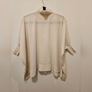 ARITZIA | Babaton Hamish Blouse Flowy Poncho. Very oversized. Sz XXS. No flaws.